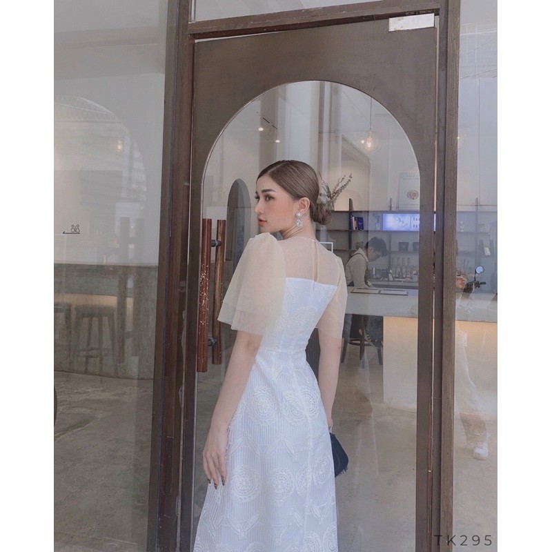 Đầm dự tiệc❤️Hình thật 100%❤️Đầm ren trắng dự tiệc cao cấp | BigBuy360 - bigbuy360.vn