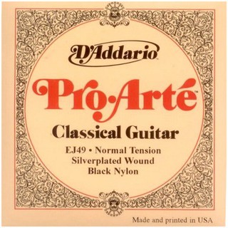 Dây guitar nylon d'addario arte normal tension ej49 --việt thương music