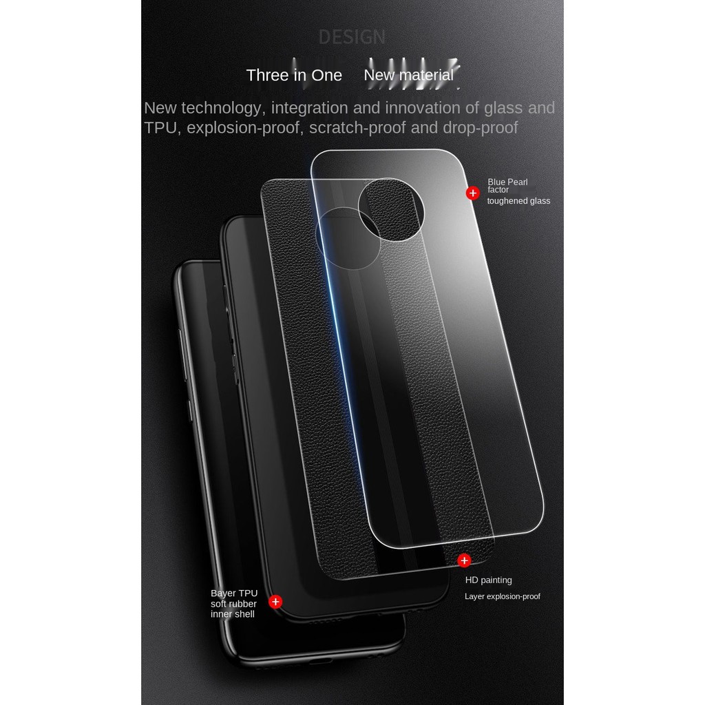 Ốp Điện Thoại Mặt Kính Chống Rơi Cho Xiaomi Redmi K30 K11 K30Pro Mi 10 | BigBuy360 - bigbuy360.vn