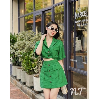 Set túi hộp mix chân váy hàng Tk L1 có lót trong chất umi