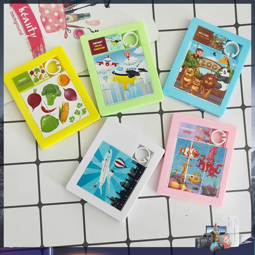 Bộ Đồ Chơi Lắp Ráp 9 Ngăn Hình Động Vật Đáng Yêu