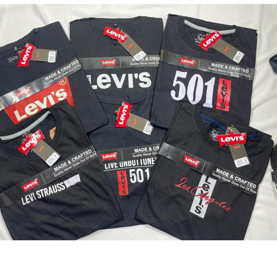 Áo thun LEVIS DISTRO 501 COMBED30S // PSN thiết kế đơn giản thời trang cho nam