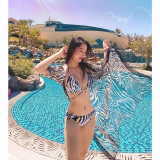 Set bikini 3 món vằn ngựa