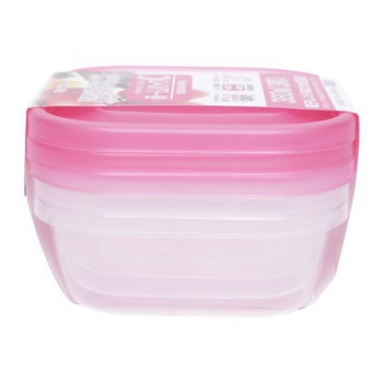 Bộ set 3 hộp nhựa 380ml  - Nhật Bản