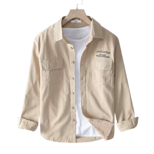 Áo Sơ Mi Kaki Dài Tay Unisex Form Rộng Nhiều Màu Chất Lượng Cao | BigBuy360 - bigbuy360.vn