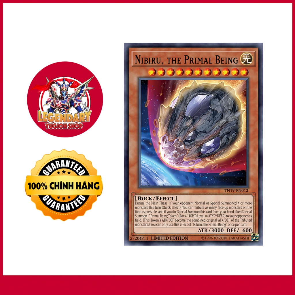 Thẻ Bài Yugioh Chính Hãng] Nibiru the Primal Being