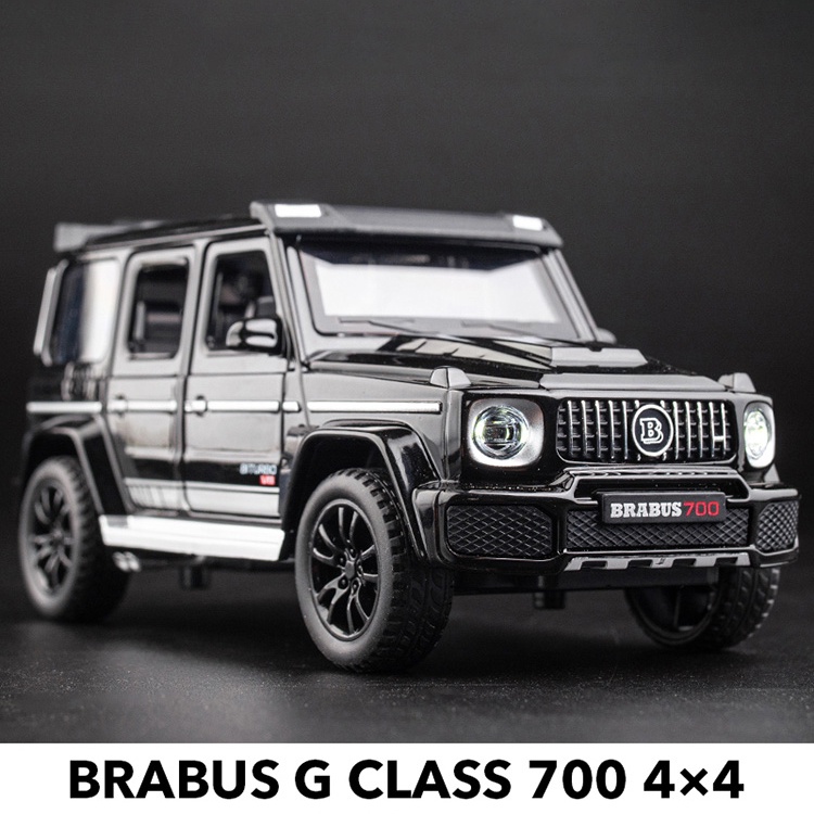 Mô Hình Xe Ô Tô Mercedes Benz BRABUS G700 4X4 SUV Tỉ Lệ 1: 32