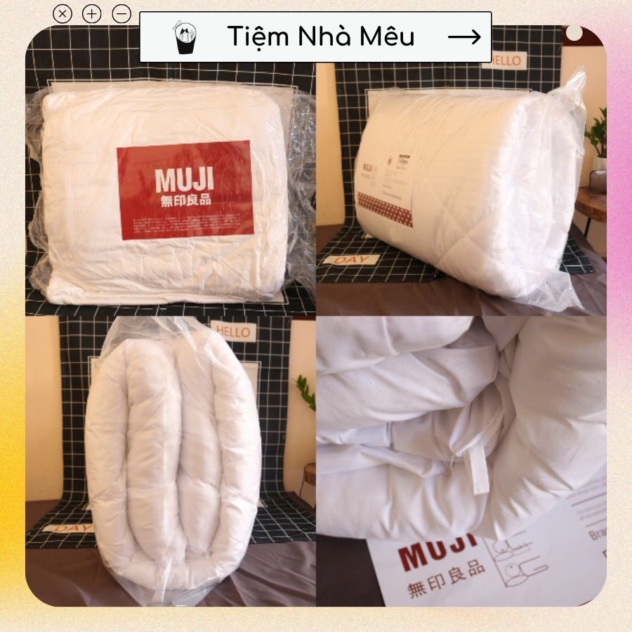 ( Now Ship ) RUỘT CHĂN ✨Mền dày- Tiệm Nhà Mêu✨Hàng Siêu ấm kích thước 2mx2m2 CAO CẤP XUẤT NHẬT MUJI