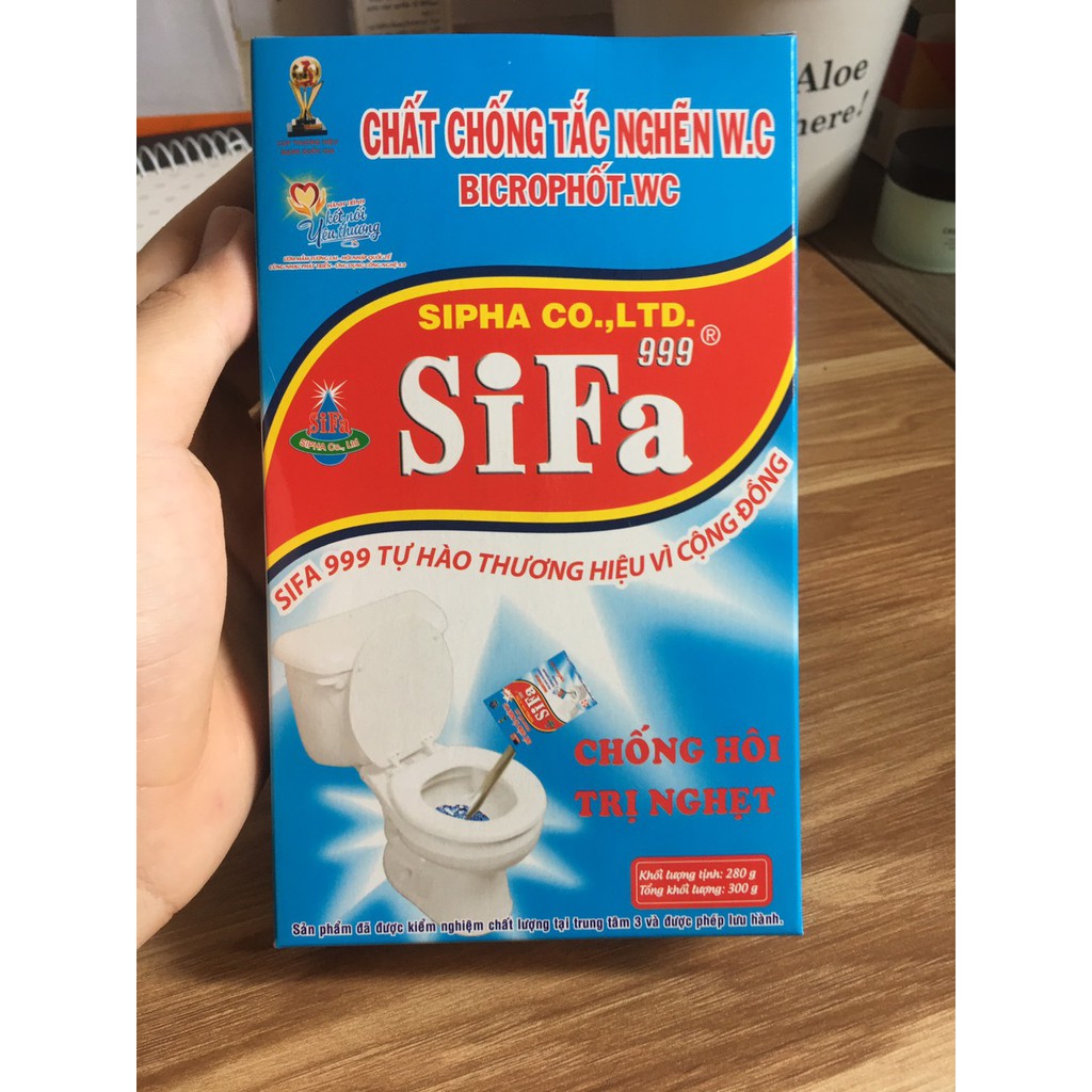 Bột thông cống thông tắc bồn cầu SiFa/Zifat 300g khử mùi nhà vệ sinh thông ống nước toilet diệt khuẩn TIỆM TẠP HOÁ