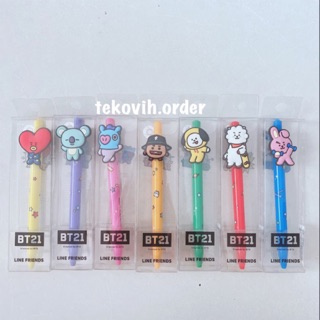 (Có sẵn) Bút figure gel pen BT21 Official {cam kết chất lượng}