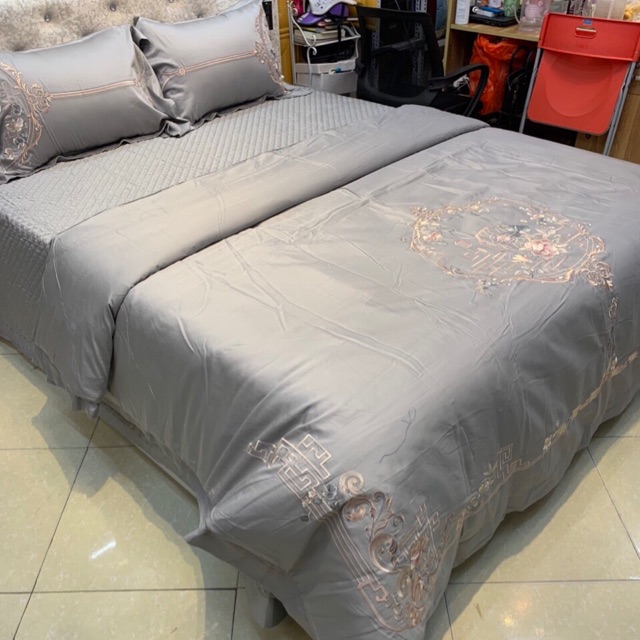 Bộ lụa tơ nhập khẩu cao cấp 5 món
