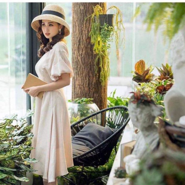 Mũ cói lồng đèn cỏ tự nhiên size nhỏ siêu đẹp