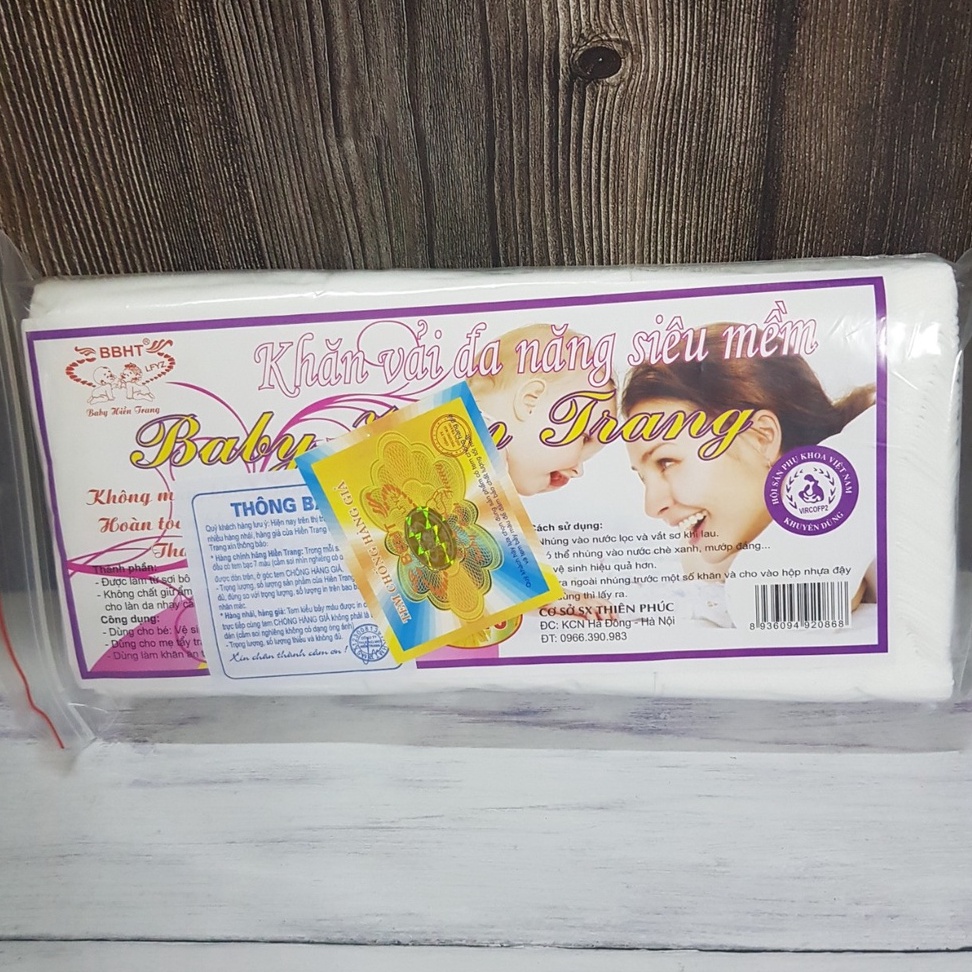 Khăn khô đa năng Baby Hiền Trang siêu mềm