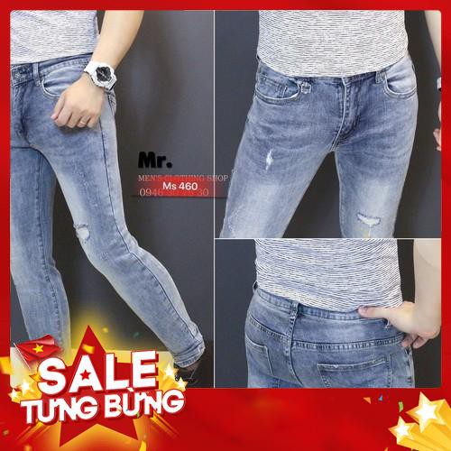 Sale SALE 9-9 | ĐỒ NGON | Quần Jean Nam.Quần Bò Nam.Jean Nam Trơn Body MS460-Skifashion - Hàng nhập khẩu 🌠 >_> :