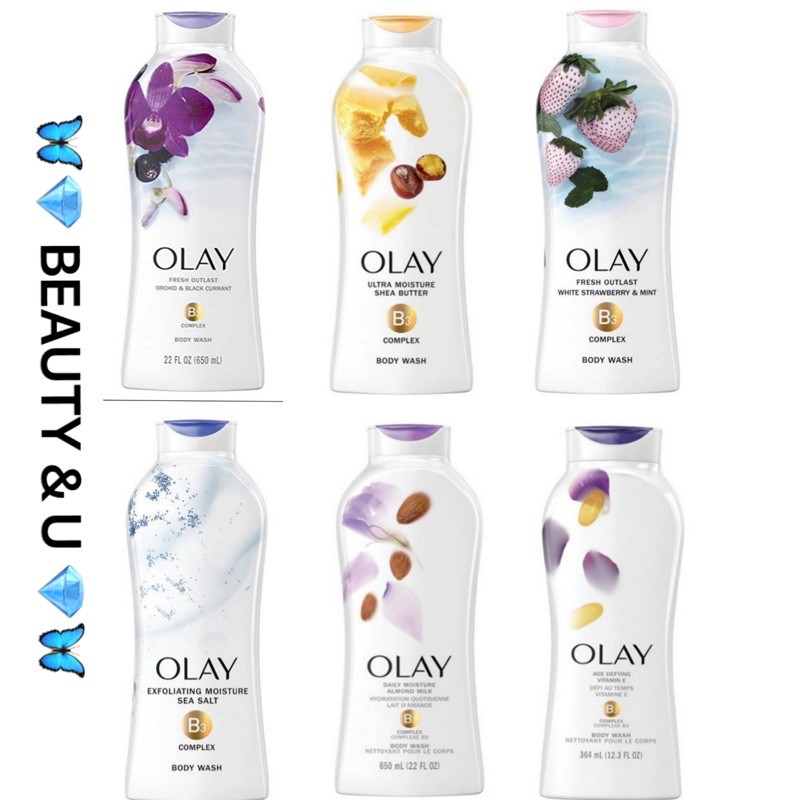 [MẪU MỚI] SỮA TẮM OLAY MỸ 650ML