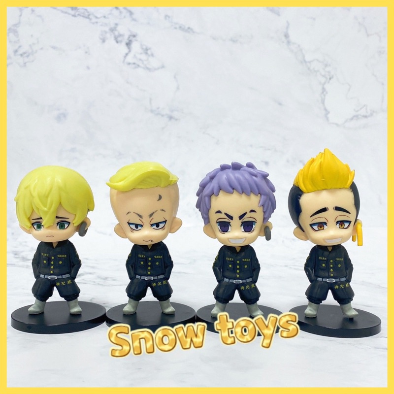 Mô hình Tokyo Revengers - Takemichi Chifuyu Mikey Draken Pachin Hinata Baji Mitsuya Kisaki Kazutora Akkun Takuya Hinata