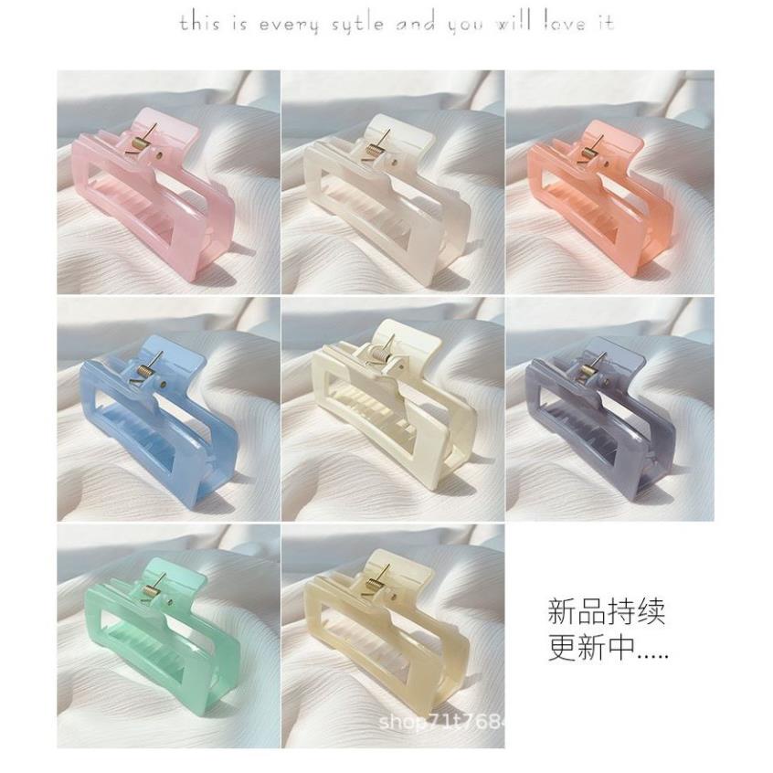 Kẹp Tóc Càng Cua Màu Trơn Thanh Lịch Cho Nữ C55