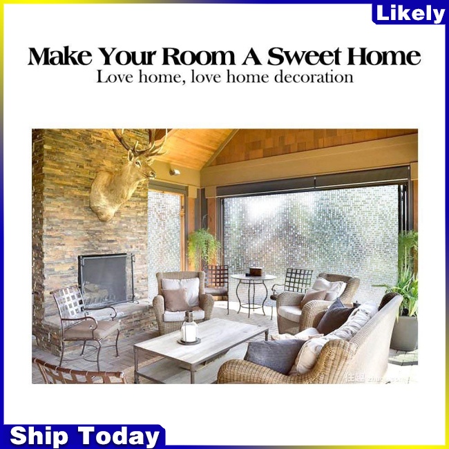 Phim dán cửa sổ 3D chống tia UV chống dính tiện dụng