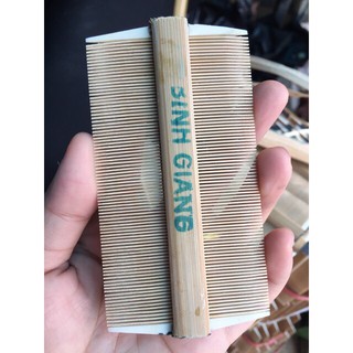 Lược gỗ tre chải tóc- chải chấy