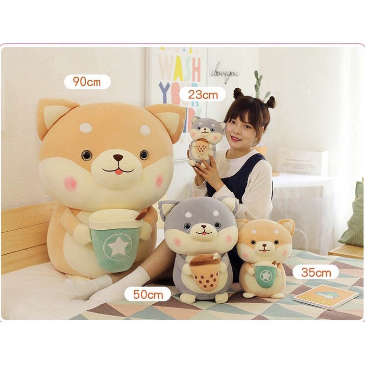 Chó bông- gấu bông - thú bông đáng yêu cho bé kích thước 25cm