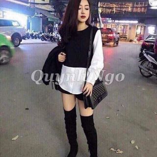 Áo phối sơ mi