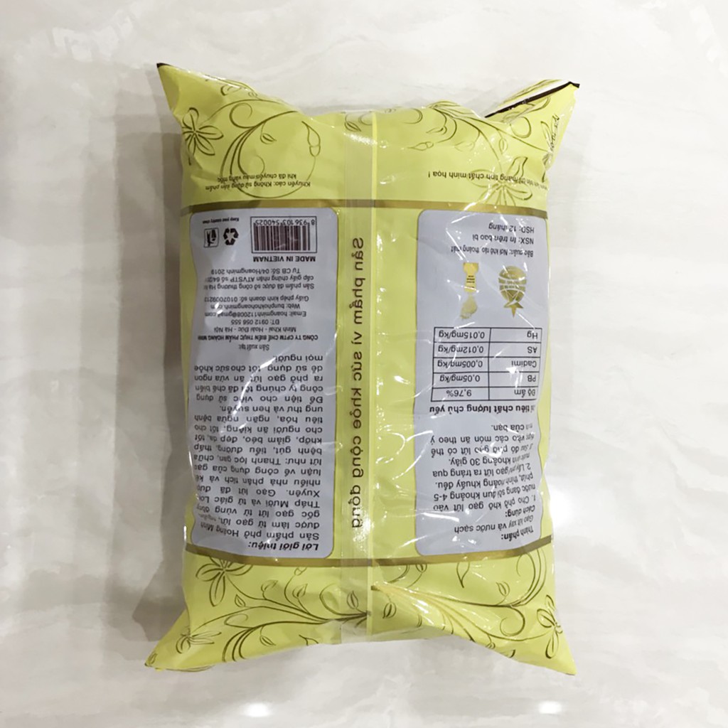 Bún, phở gạo lứt Hoàng Minh 500g, sản phẩm hỗ trợ người ăn kiêng | BigBuy360 - bigbuy360.vn