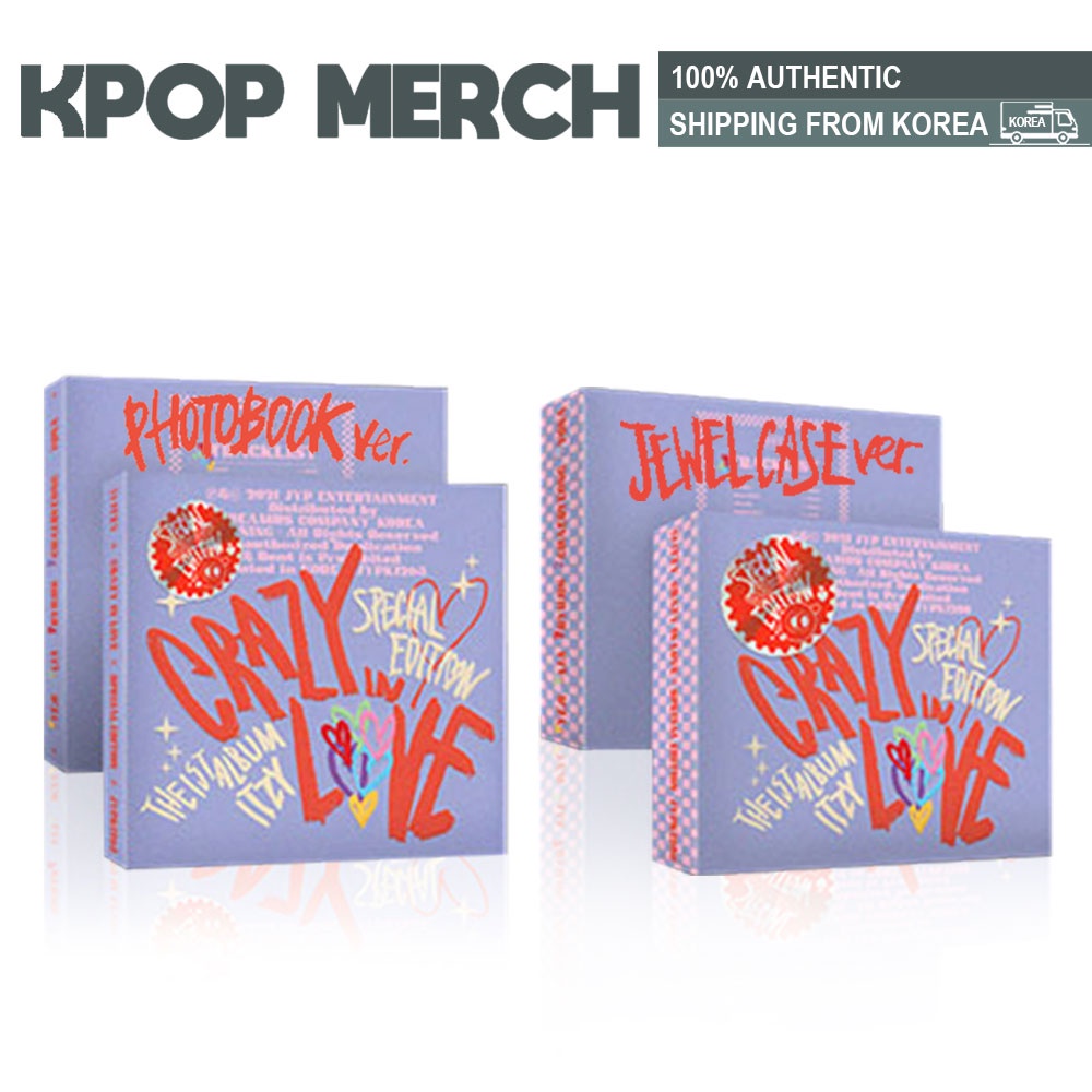 ITZY - Album đầu tiên Crazy In Love Phiên bản đặc biệt
