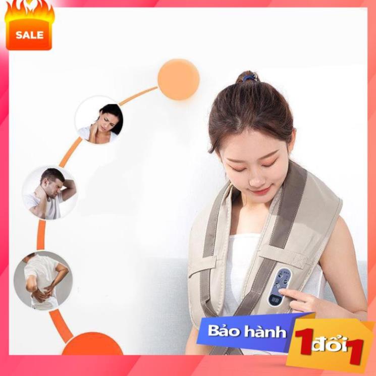 Xả kho giá sốc - máy mát xa cầm tay,Máy Massage Vai, Lưng, Cổ, Gáy - Bảo hành 1 đổi 1