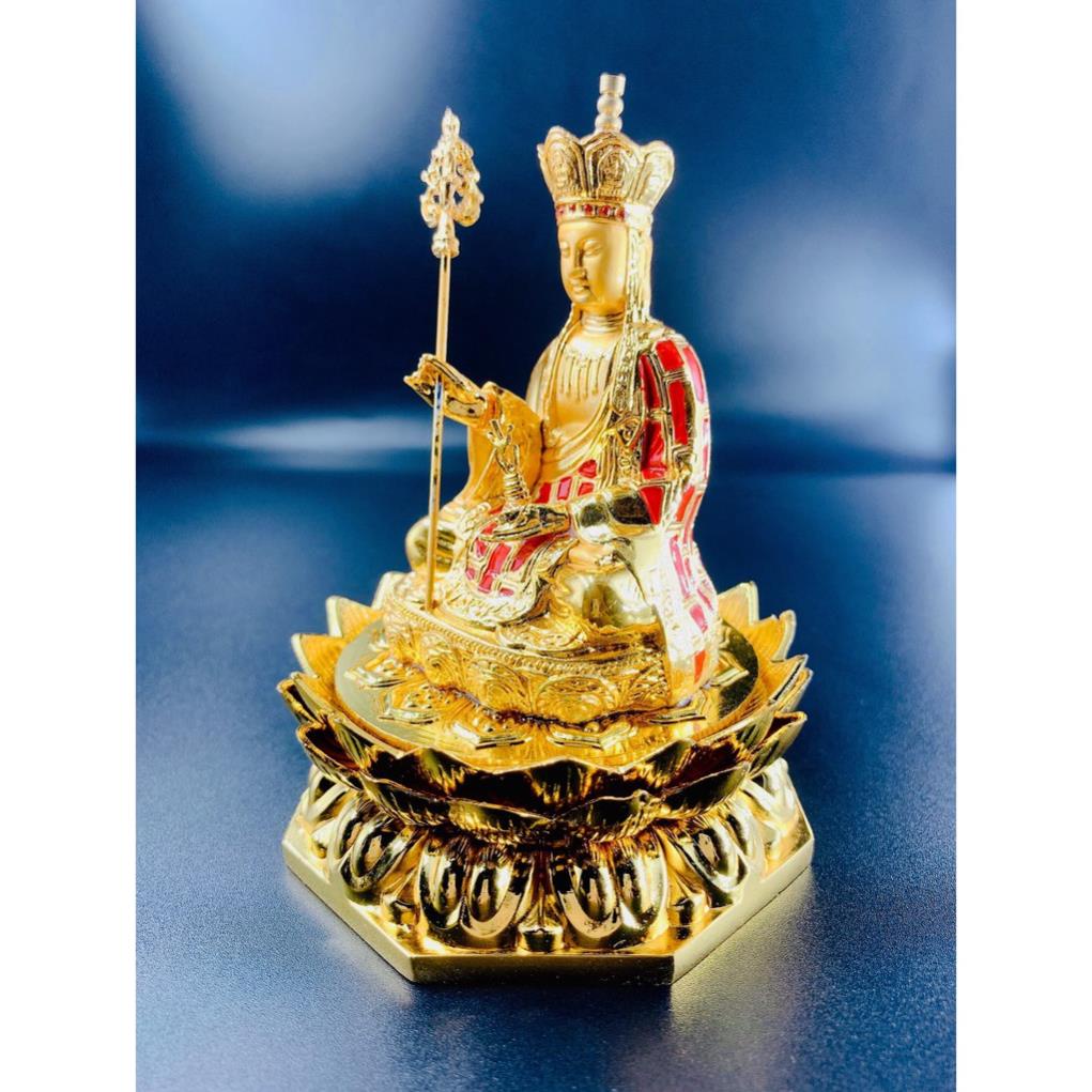 Mua 1 Tặng 1 - Tượng Xe Ô Tô - Tượng Địa Tạng Vương Bồ Tát Ngồi Đế Sen cao 13cm Mang Lại May Mắn