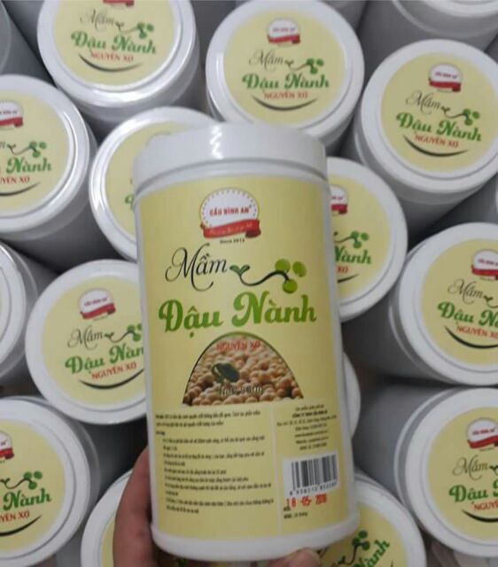 MẦM ĐẬU NÀNH NGUYÊN XƠ CẦU BÌNH AN HỘP 500G | BigBuy360 - bigbuy360.vn