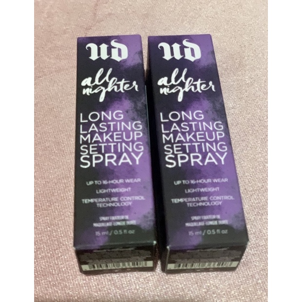 URBAN DECAY Chai xịt cố định lớp trang điểm lâu trôi 15ML Urban