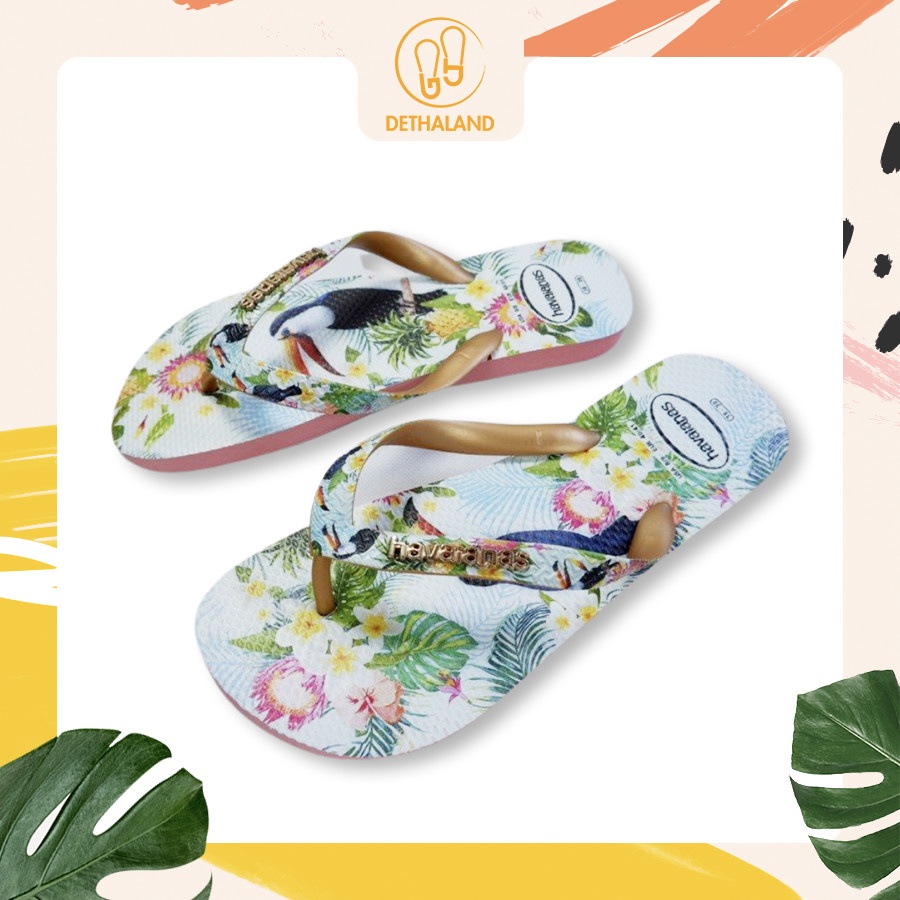 Dép Havaianas nữ quai kẹp Summer full box cao su cao cấp siêu bền