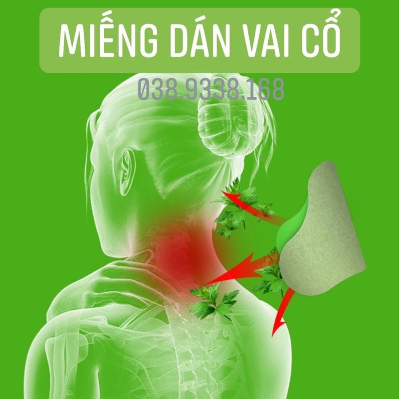 - Miếng dán ngải giảm đau mỏi 12 miếng/1 hộp