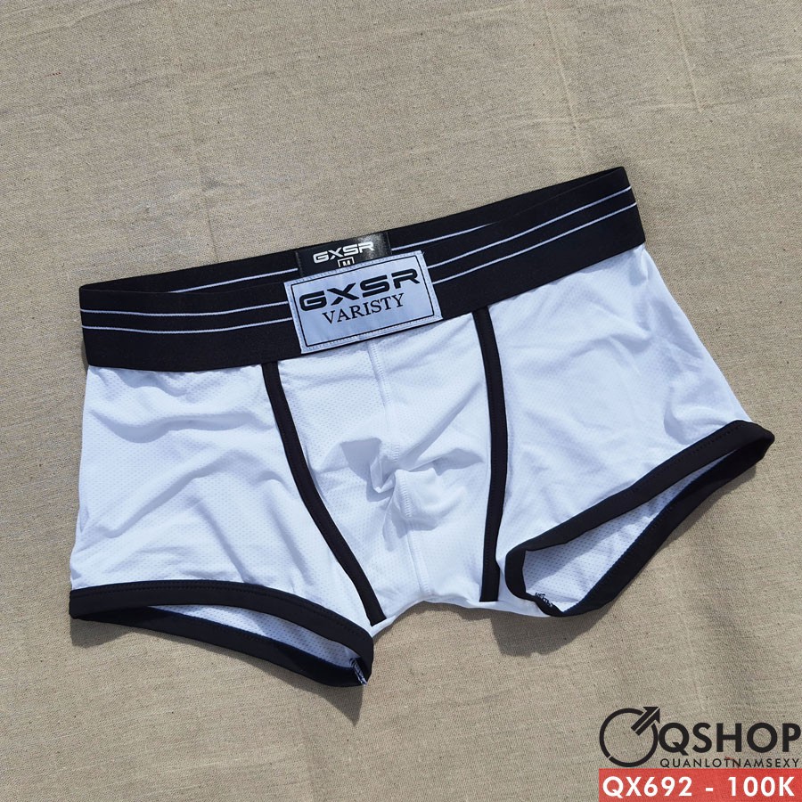 Quần lót boxer thun lưới lỗ mịn QSHOP QX692