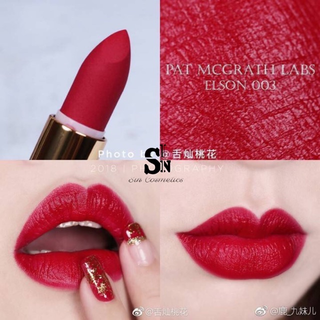 Son thỏi lì PAT McGRATH LABS các màu