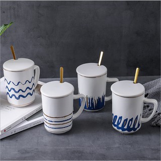Ly Sứ Cao Cấp Watercolor Pattern