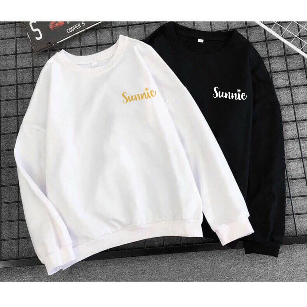 [Freeship đơn từ 0đ] Áo sweater unisex oversize thu đông Sunnie