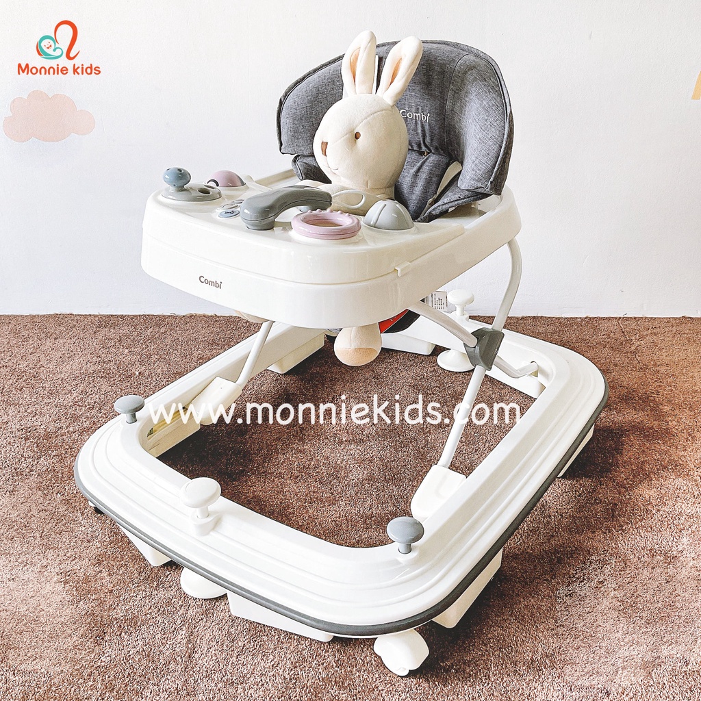 Xe tập đi COMBI xe tập đi chất liệu an toàn chắc chắn cho bé chịu lực 20kg