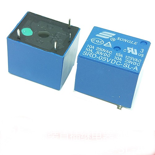 Relay 5V 10A 5Chân SRD-05VDC-SL-C