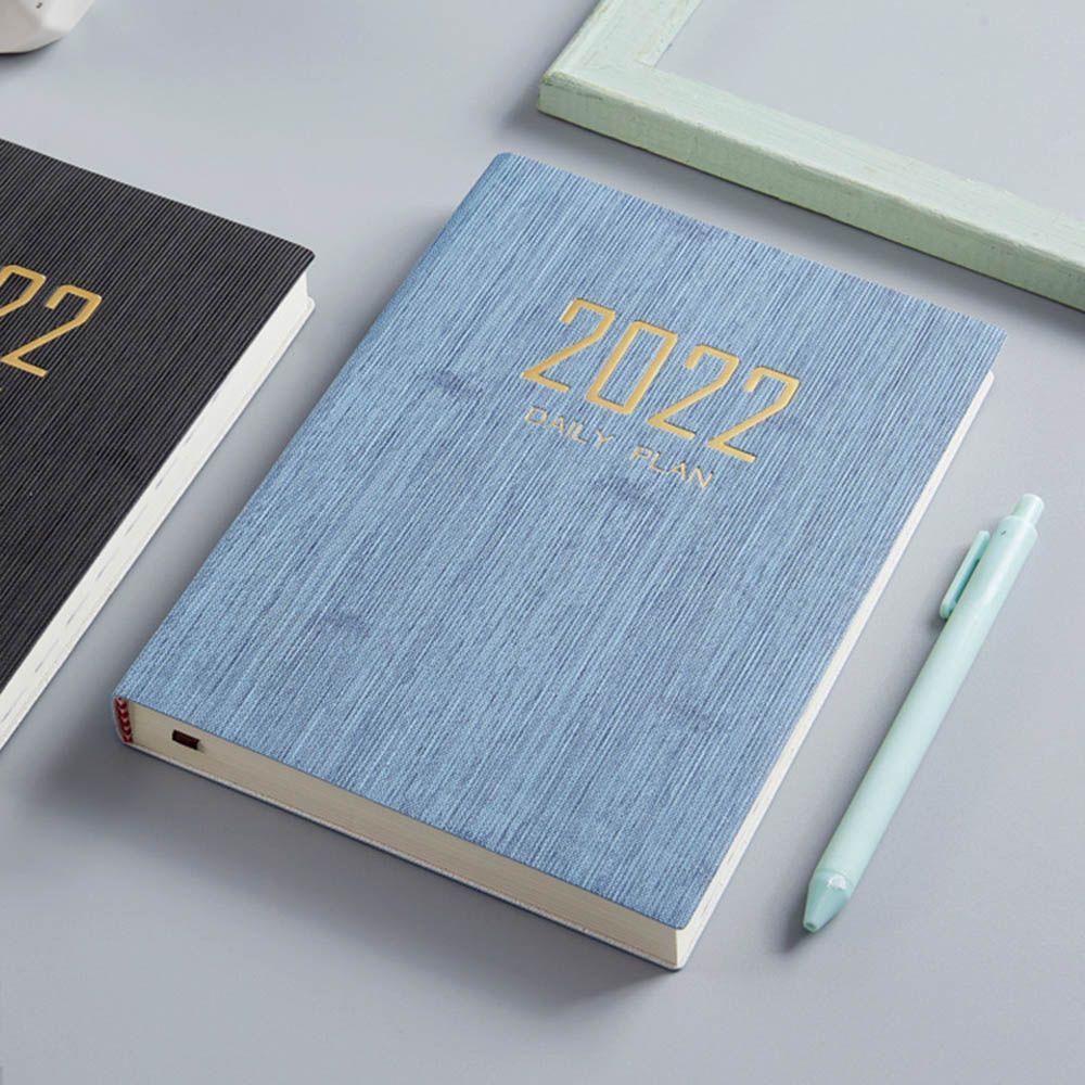 KUNHEV Sổ Tay Lên Kế Hoạch A5 Hàng Ngày 2022 Tiện Lợi