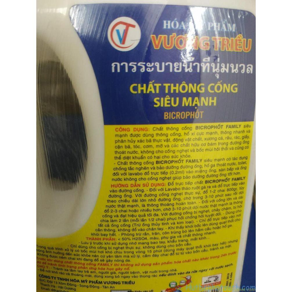 Nước thông tắc bồn cầu, cống HOA MỸ PHẨM VƯƠNG TRIỀU