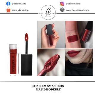 Son kem Smashbox Always On Matte Liquid Lipstick - màu Disorderly