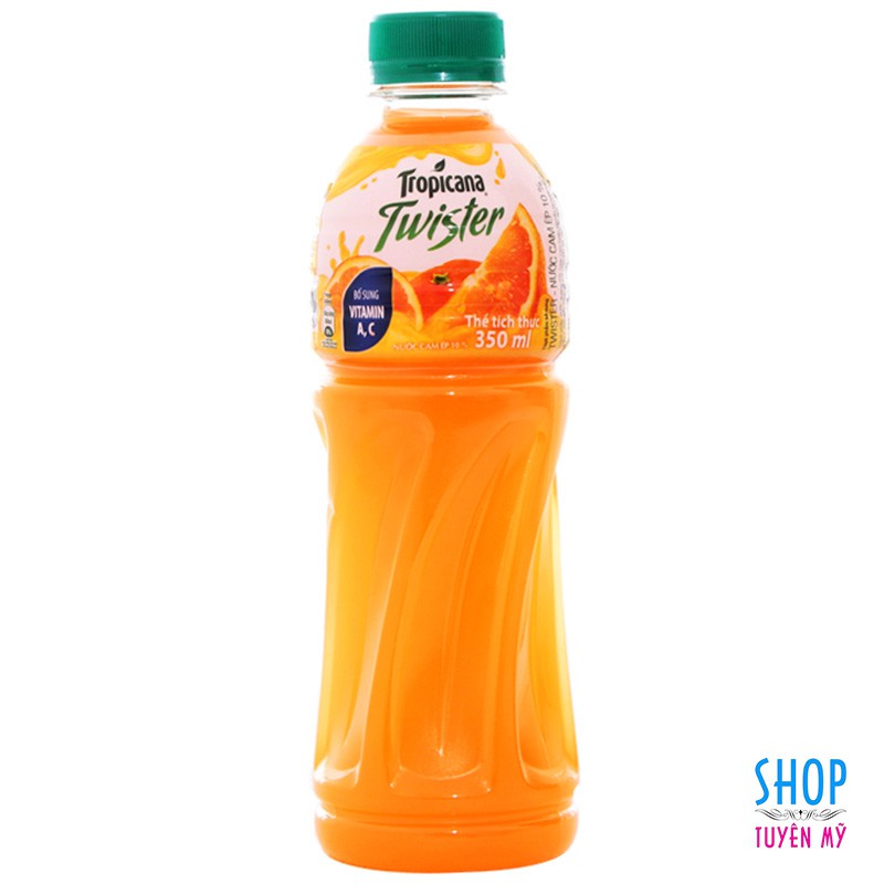 Nước cam ép Tropicana Twister chai 350ml