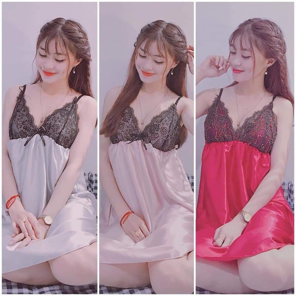 [Mã FAMAYWA giảm 10K đơn 50K] ĐẦM NGỦ PHI BÓNG SEXY REN ĐEN | BigBuy360 - bigbuy360.vn