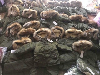 Áo parka cho bé