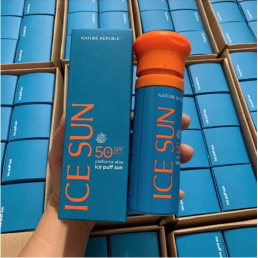 [MẪU MỚI MÀU XANH] Kem Chống Nắng Ice Sun Nature Republic SPF 50 PA+++ date 01/2022- MUSE HOUSE | BigBuy360 - bigbuy360.vn