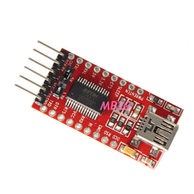 Mạch mô-đun FT232 3.3V 5.5V FTDI USB sang TTL cho Arduino mini