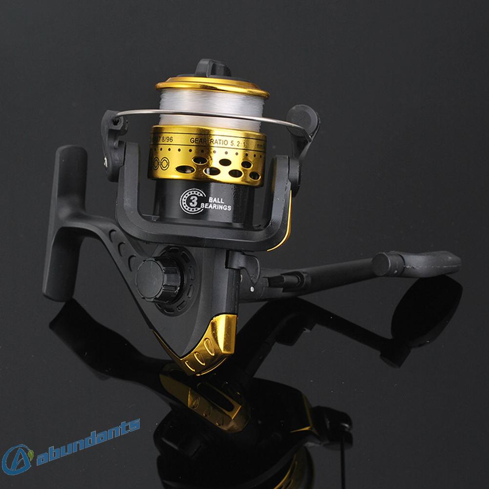 COD Spinning Reel 3BB Metal Spool Fishing Reel Gear Ratio 5.1/1 Sea Reel Tackle