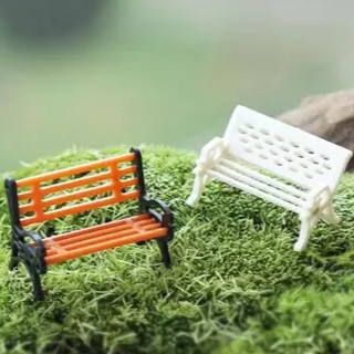 Ghế công viên phụ kiện tiểu cảnh, chậu cây, bể cá