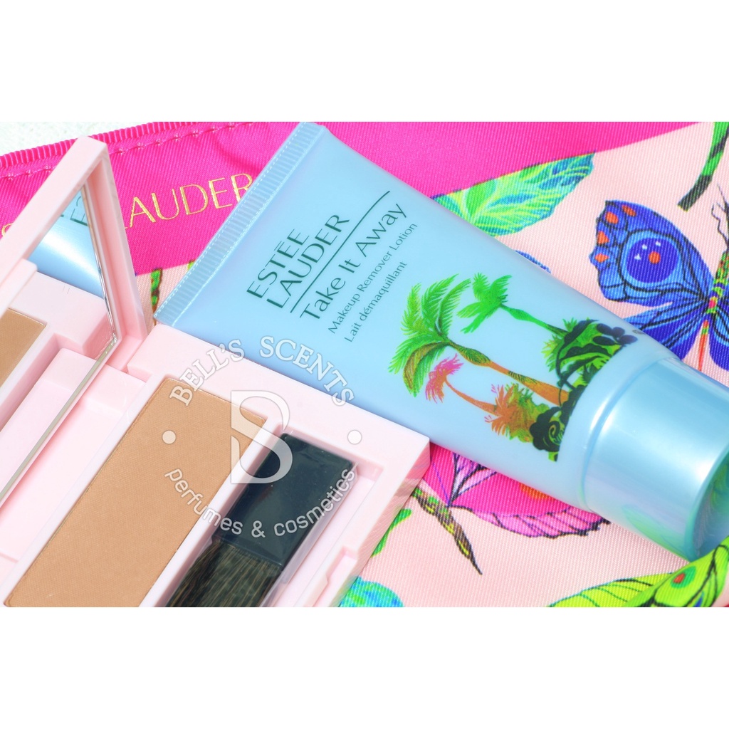 Combo Tẩy trang Estee Lauder 30ml + Tạo khối mini tặng kèm túi hoa